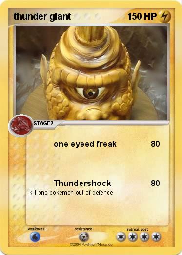 Pokemon thunder giant 