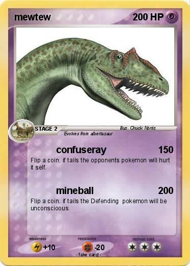 Pokemon mewtew