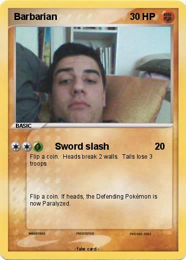 Pokemon Barbarian