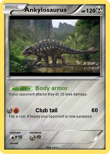 Pokemon Ankylosaurus