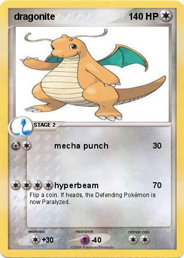 Pokemon dragonite