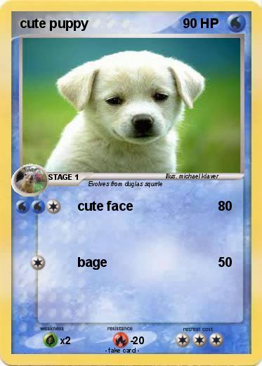 Pokemon cute puppy