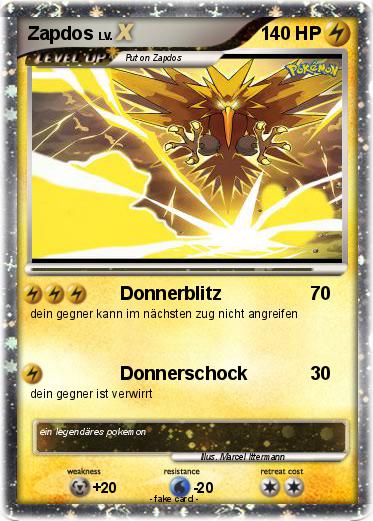 Pokemon Zapdos