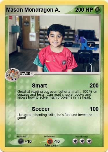 Pokemon Mason Mondragon A.