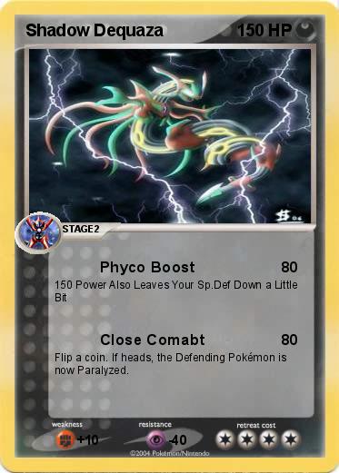 Pokemon Shadow Dequaza