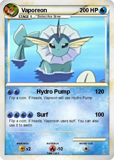 Pokemon Vaporeon