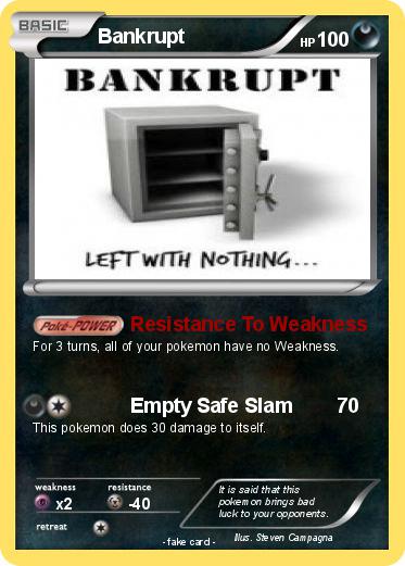 Pokemon Bankrupt