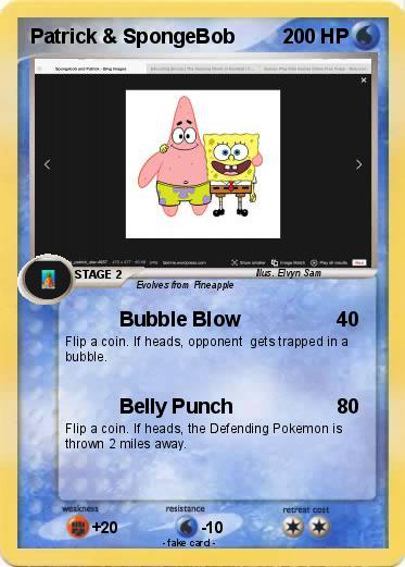 Pokemon Patrick & SpongeBob