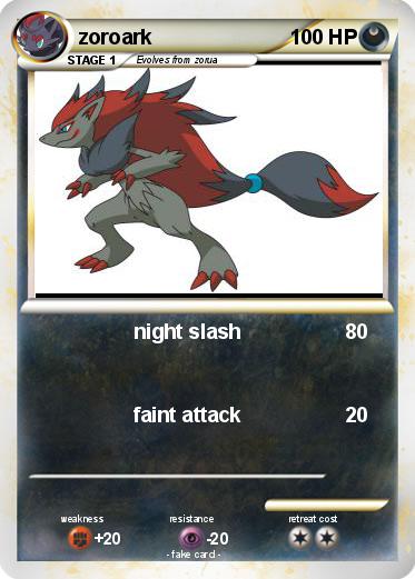 Pokemon zoroark