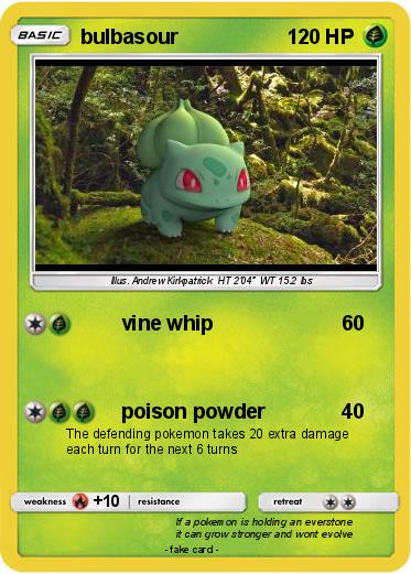 Pokemon bulbasour