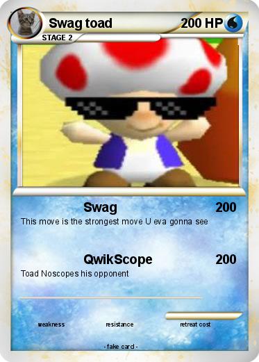 Pokemon Swag toad