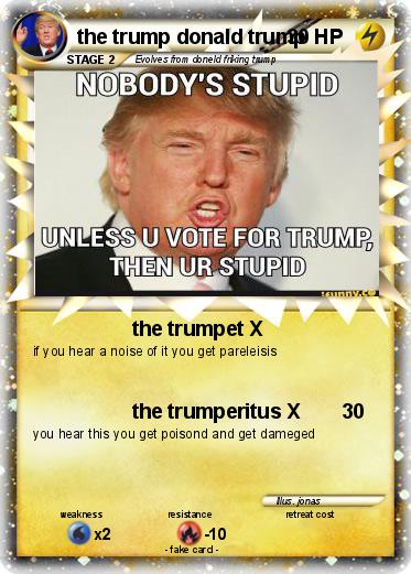 Pokemon the trump donald trump