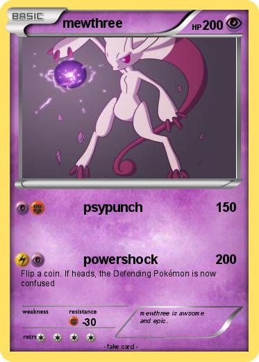 Pokemon mewthree