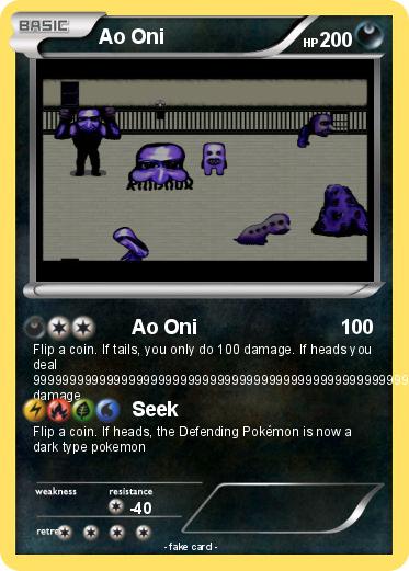 Pokemon Ao Oni