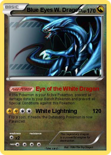 Pokemon Blue Eyes W. Dragon