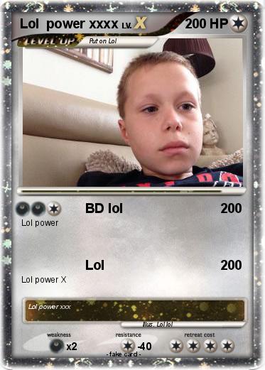 Pokemon Lol  power xxxx