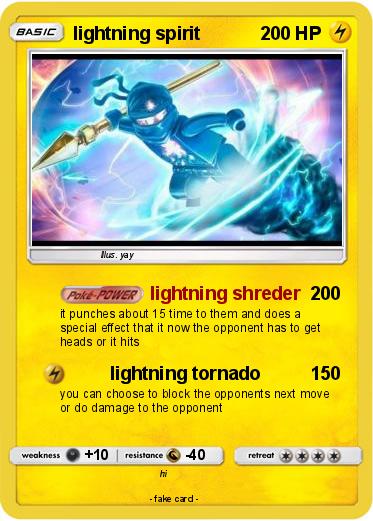 Pokemon lightning spirit