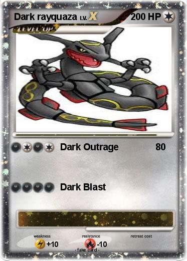 Pokemon Dark rayquaza