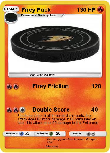 Pokemon Firey Puck