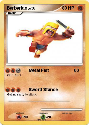 Pokemon Barbarian