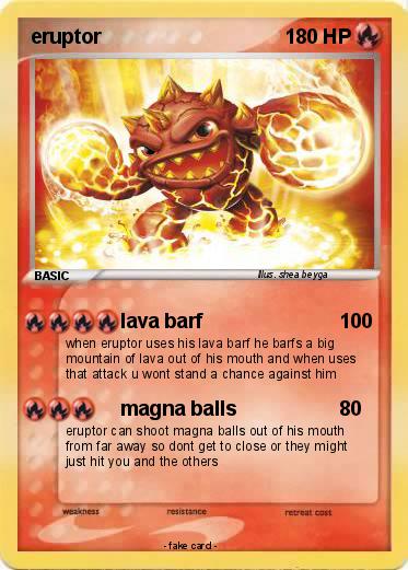 Pokemon eruptor