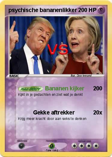 Pokemon psychische bananenlikker