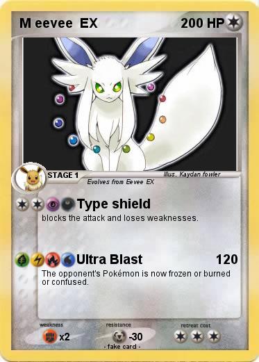Pokemon M eevee  EX