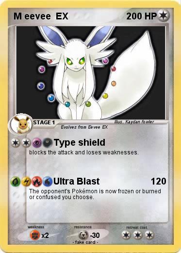 Pokemon M eevee  EX