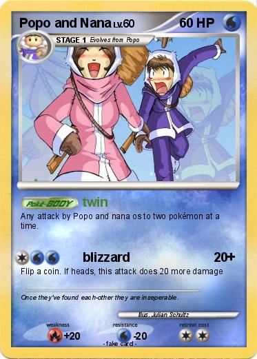 Pokemon Popo and Nana
