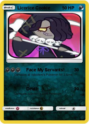 Pokemon Licorice Cookie