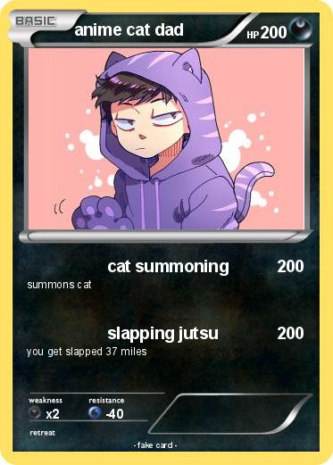 Pokemon anime cat dad