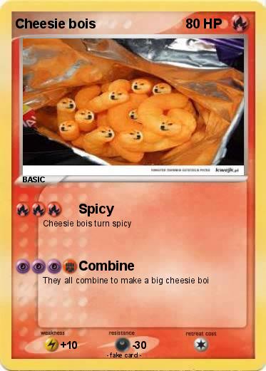 Pokemon Cheesie bois