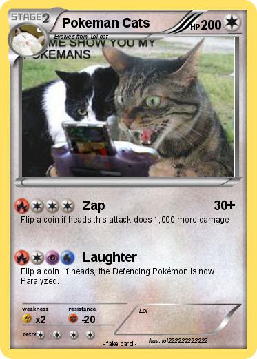 Pokemon Pokeman Cats