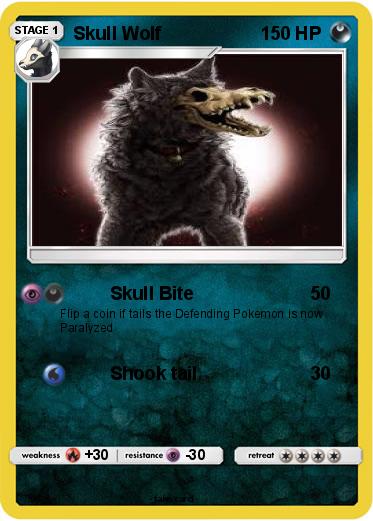 Pokemon Skull Wolf