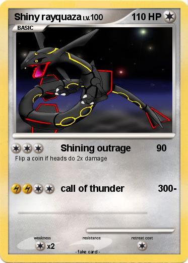 Pokemon Shiny rayquaza