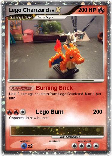Pokemon Lego Charizard