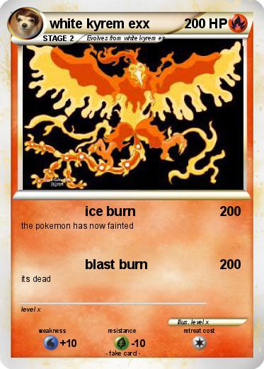 Pokemon white kyrem exx