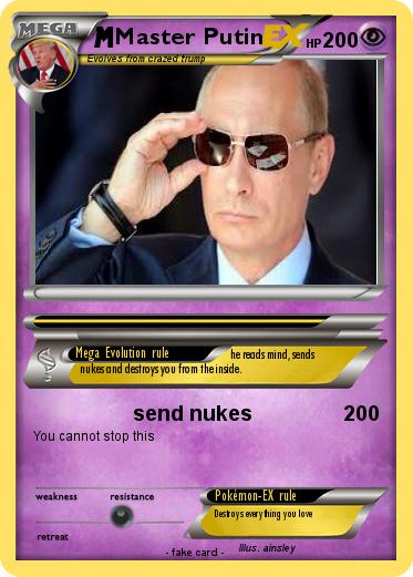 Pokemon Master Putin