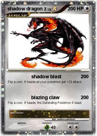 Pokemon shadow dragon z