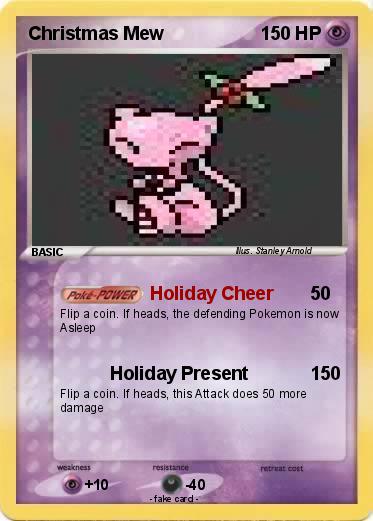 Pokemon Christmas Mew