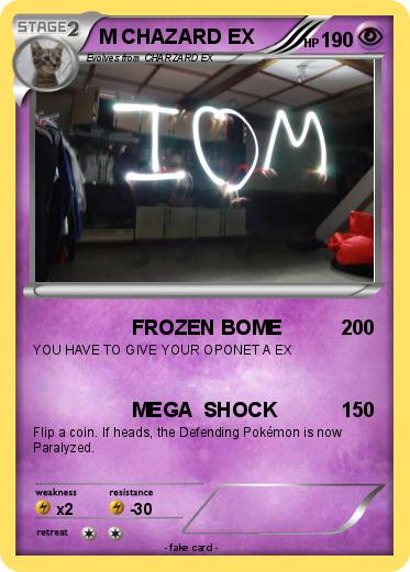 Pokemon M CHAZARD EX