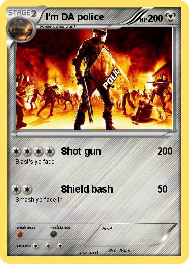 Pokemon I'm DA police