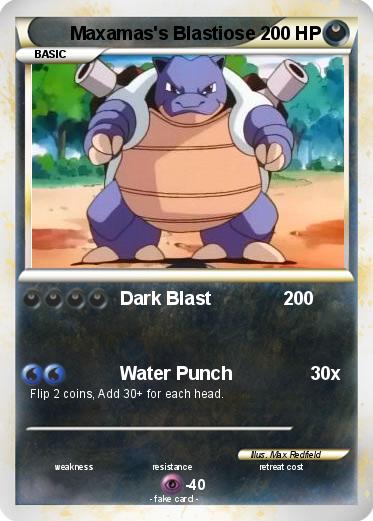 Pokemon Maxamas's Blastiose