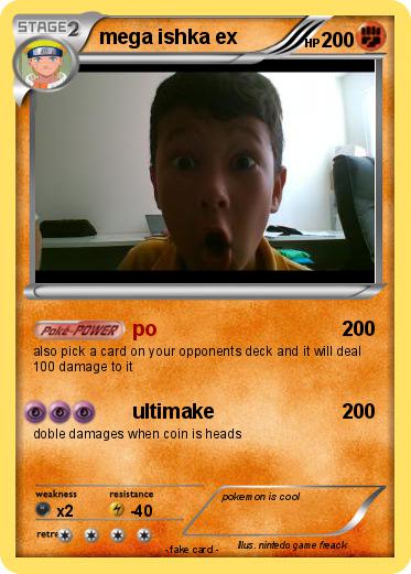 Pokemon mega ishka ex
