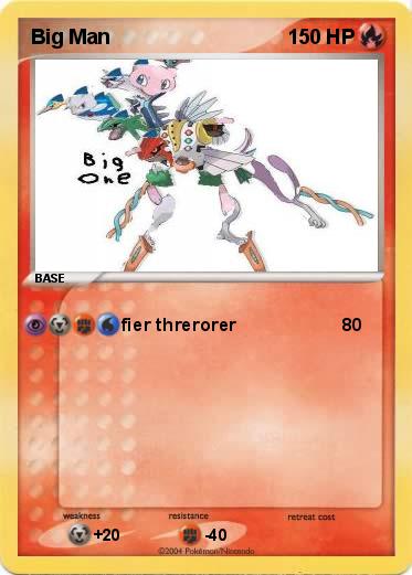 Pokemon Big Man