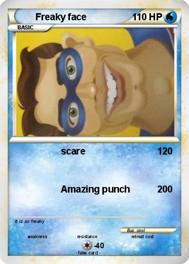 Pokemon Freaky face