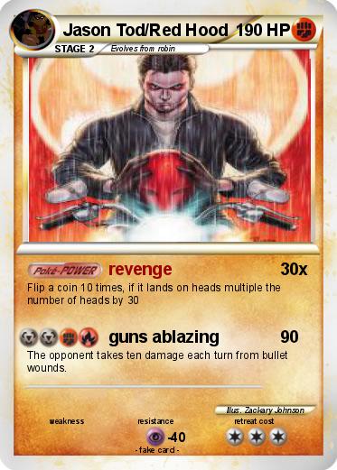 Pokemon Jason Tod/Red Hood