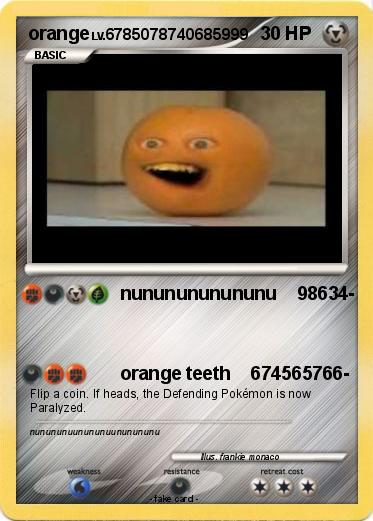 Pokemon orange