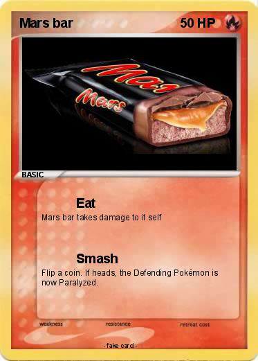 Pokemon Mars bar