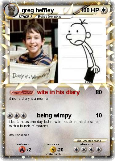 Pokemon greg heffley